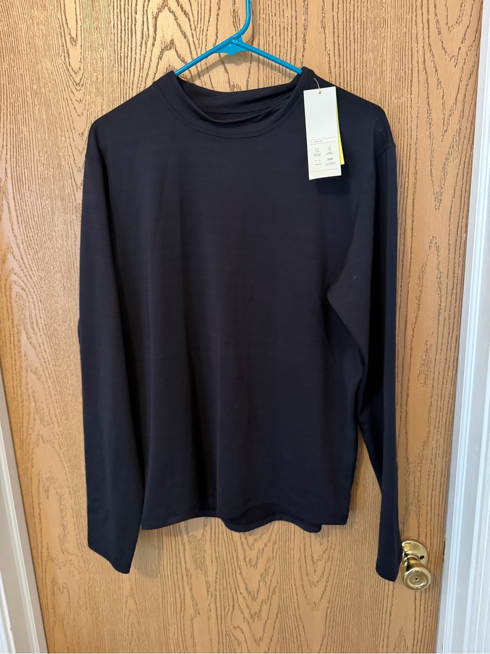 Men's Long Sleeve Shirt - Black